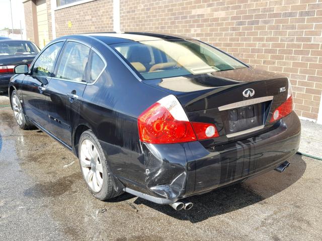 JNKAY01E17M304964 - 2007 INFINITI M35 BASE BLACK photo 3