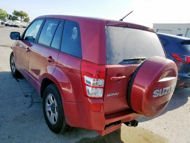 JS3TD0D20C4101079 - 2012 SUZUKI GRAND VITA RED photo 3