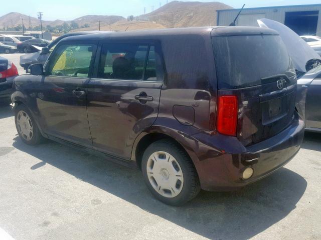 JTLKE50E691061898 - 2009 TOYOTA SCION XB მუქწითელი ფოტო 3