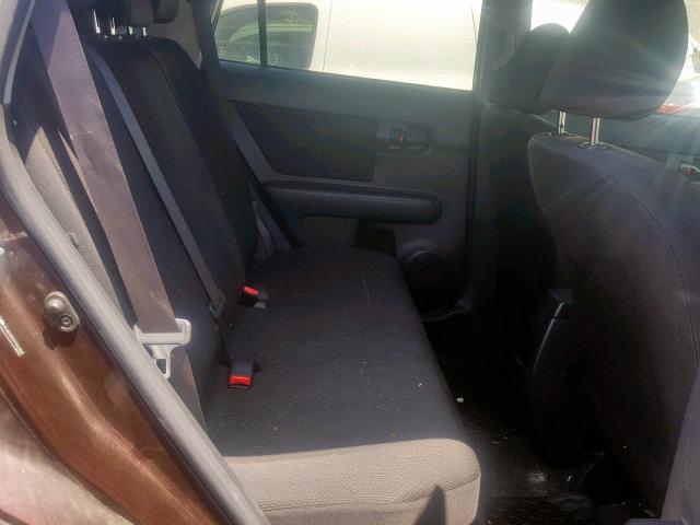 JTLKE50E691061898 - 2009 TOYOTA SCION XB მუქწითელი ფოტო 6