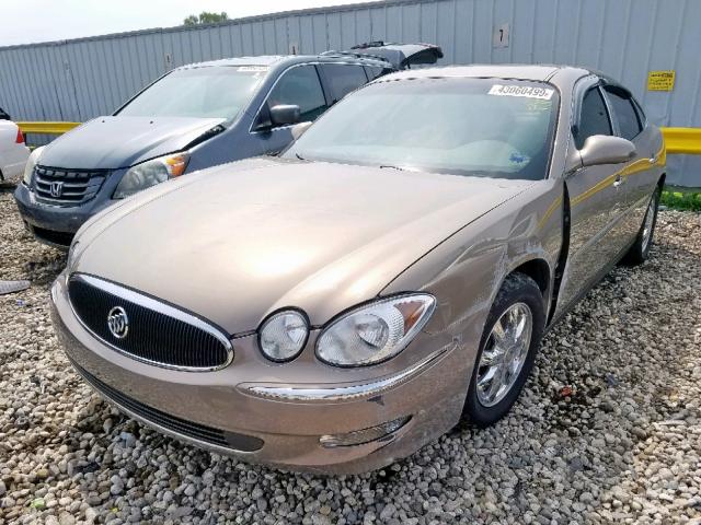 2G4WC582171171483 - 2007 BUICK LACROSSE C BROWN photo 2