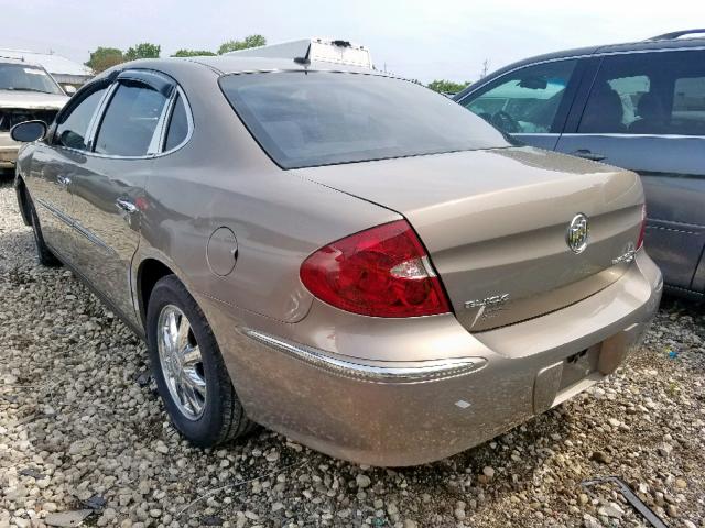 2G4WC582171171483 - 2007 BUICK LACROSSE C BROWN photo 3