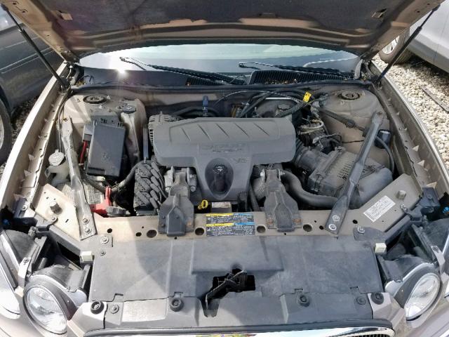 2G4WC582171171483 - 2007 BUICK LACROSSE C BROWN photo 7