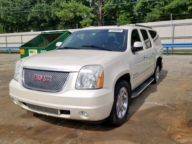 1GKFK06259R243653 - 2009 GMC YUKON XL D CREAM photo 2