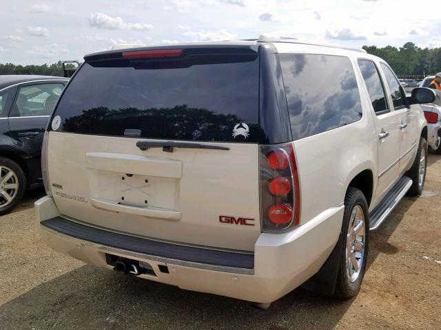 1GKFK06259R243653 - 2009 GMC YUKON XL D CREAM photo 4