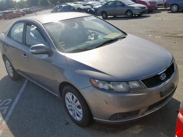 KNAFU4A21A5807795 - 2010 KIA FORTE EX CHARCOAL photo 1