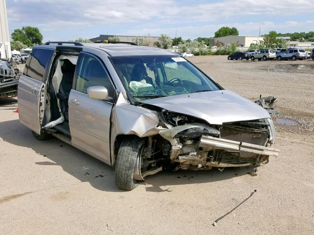 5FNRL38747B435343 - 2007 HONDA ODYSSEY EX SILVER photo 1