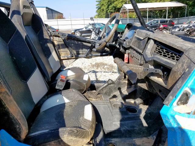 3NSVDE990KH590801 - 2019 POLARIS RZR XP 100 BLUE photo 5