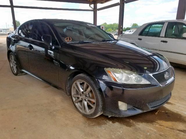 JTHBK262485072372 - 2008 LEXUS IS 250 BLACK photo 1