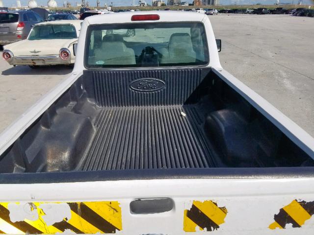 1FTYR10D88PA53131 - 2008 FORD RANGER WHITE photo 6