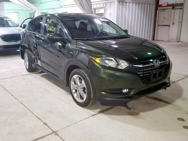 3CZRU6H53HM717137 - 2017 HONDA HR-V EX GREEN photo 1