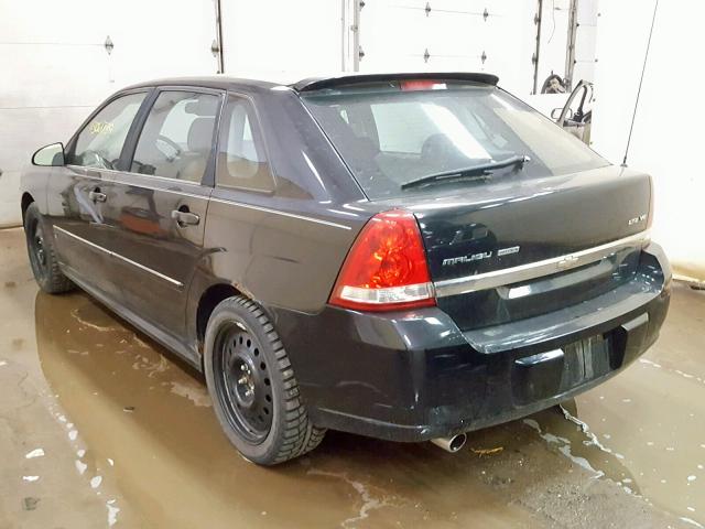 1G1ZU63846F177312 - 2006 CHEVROLET MALIBU MAX BLACK photo 3