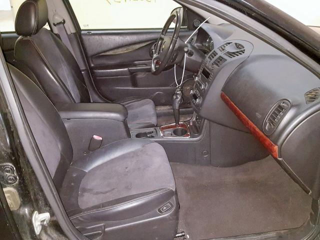 1G1ZU63846F177312 - 2006 CHEVROLET MALIBU MAX BLACK photo 5