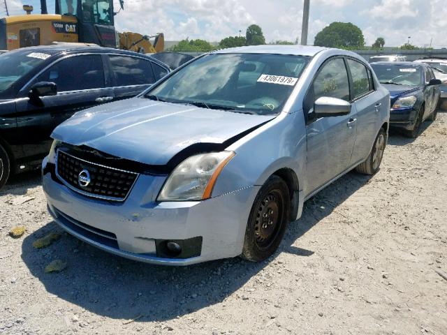 3N1AB61E39L627161 - 2009 NISSAN SENTRA 2.0 SILVER photo 2