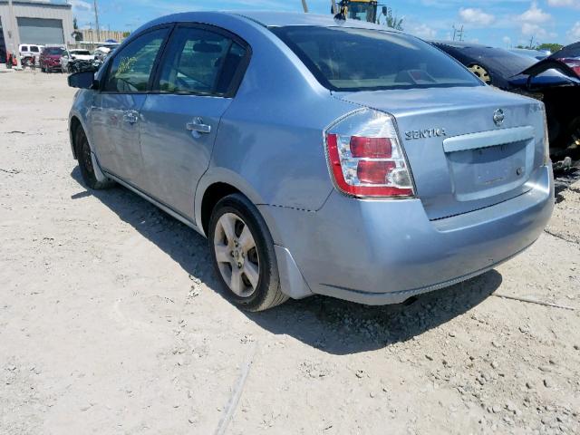 3N1AB61E39L627161 - 2009 NISSAN SENTRA 2.0 SILVER photo 3