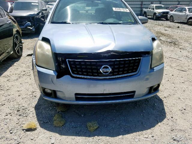 3N1AB61E39L627161 - 2009 NISSAN SENTRA 2.0 SILVER photo 9