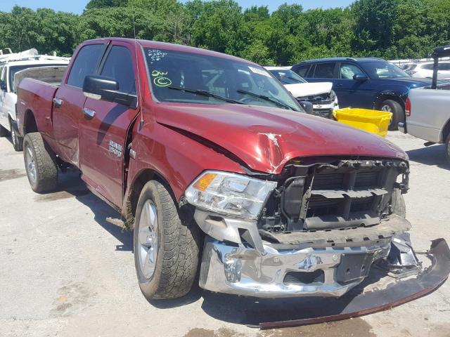 1C6RR7TTXES261179 - 2014 RAM 1500 SLT MAROON photo 1