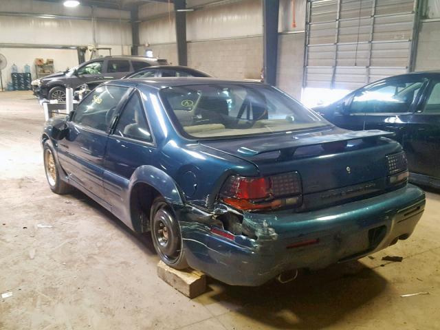 1G2WJ12M1SF310787 - 1995 PONTIAC GRAND PRIX GREEN photo 3
