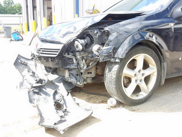 W08AT671085084860 - 2008 SATURN ASTRA XR BLACK photo 10