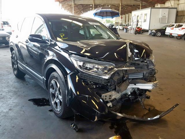 7FARW1H57HE048673 - 2017 HONDA CR-V EX BLACK photo 1