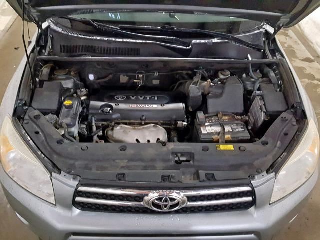 JTMBD31V086058854 - 2008 TOYOTA RAV4 LIMIT MAROON photo 7