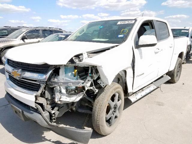 1GCGSAEA5F1151158 - 2015 CHEVROLET COLORADO WHITE photo 2