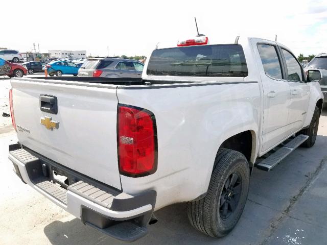 1GCGSAEA5F1151158 - 2015 CHEVROLET COLORADO WHITE photo 4