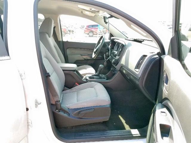 1GCGSAEA5F1151158 - 2015 CHEVROLET COLORADO WHITE photo 5