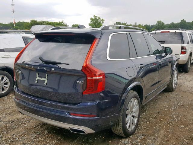 YV4A22PK5G1012602 - 2016 VOLVO XC90 T6 BLUE photo 4