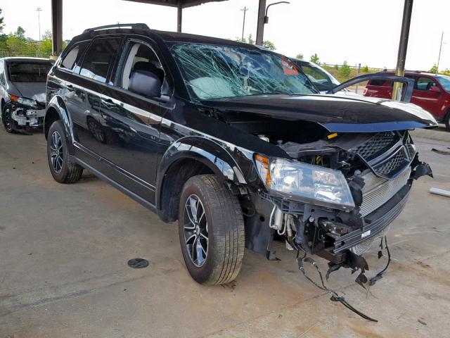 3C4PDCAB1JT508695 - 2018 DODGE JOURNEY SE BLACK photo 1