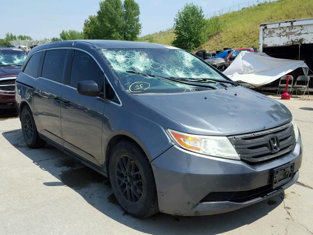 5FNRL5H29BB006899 - 2011 HONDA ODYSSEY LX CHARCOAL photo 1