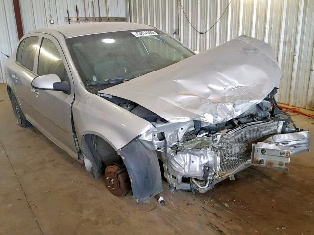 1G1AT58H597255730 - 2009 CHEVROLET COBALT LT SILVER photo 1