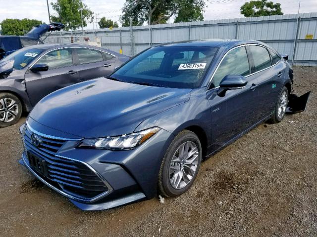 4T1B21FB8KU007089 - 2019 TOYOTA AVALON XLE GRAY photo 2