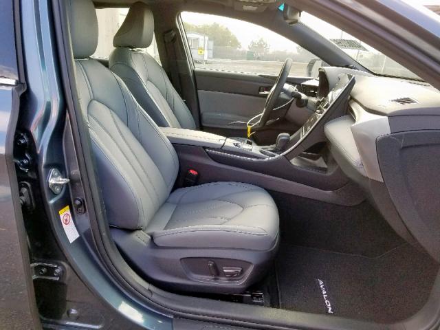 4T1B21FB8KU007089 - 2019 TOYOTA AVALON XLE GRAY photo 5