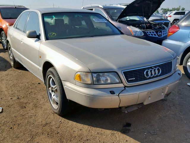 WAUBG34D1WN006661 - 1998 AUDI A8 QUATTRO GOLD photo 1