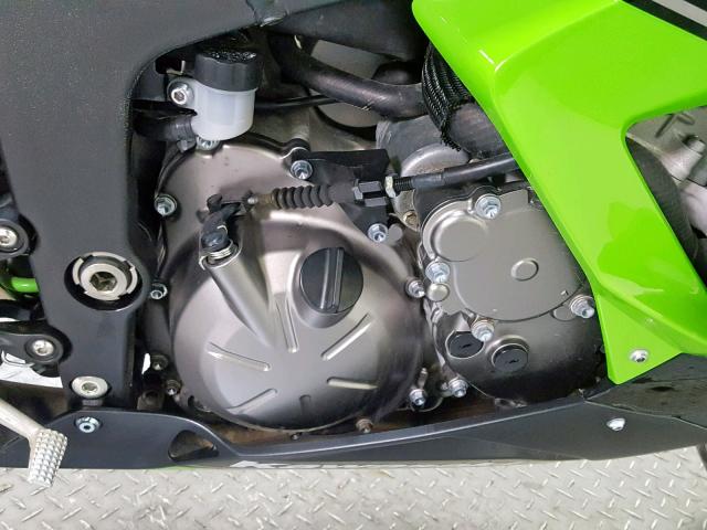 JKBZXJF17HA012649 - 2017 KAWASAKI ZX636 F GREEN photo 12