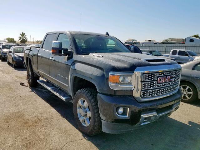 1GT42YEY1JF288053 - 2018 GMC SIERRA K35 BLACK photo 1