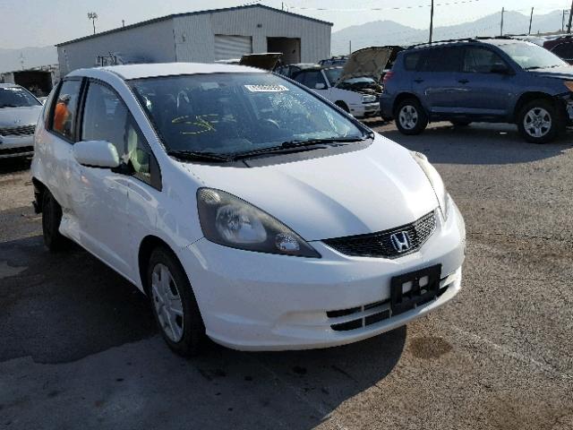 JHMGE8H36CS004428 - 2012 HONDA FIT WHITE photo 1