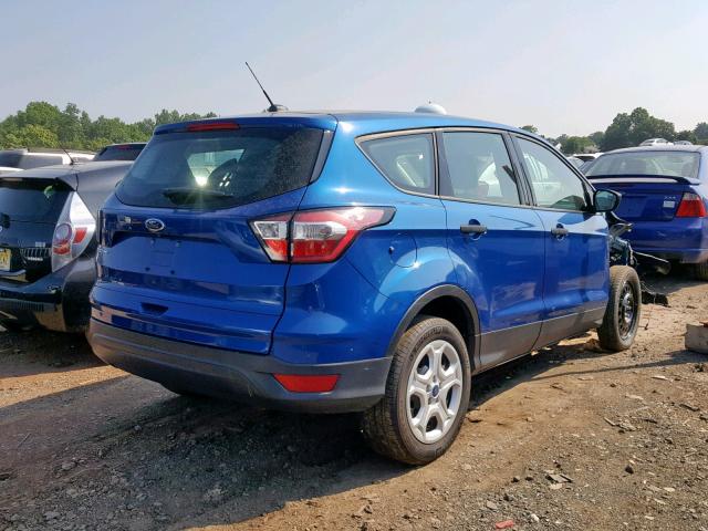 1FMCU0F73HUE68181 - 2017 FORD ESCAPE S BLUE photo 4