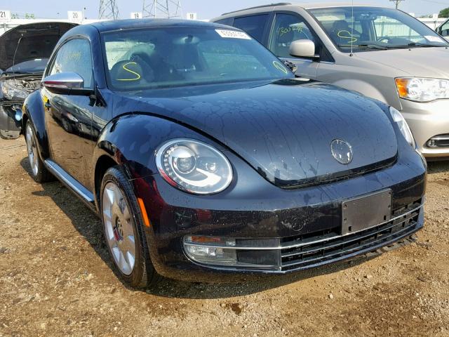 3VWVT7AT1DM689884 - 2013 VOLKSWAGEN BEETLE TUR BLACK photo 1