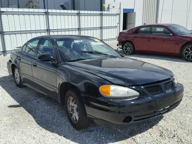 1G2NE52F04C248571 - 2004 PONTIAC GRAND AM S BLACK photo 1