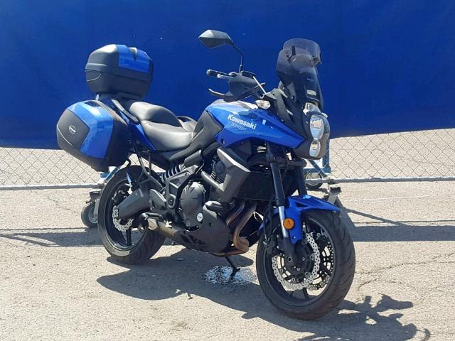 JKALEEC12DDA11576 - 2013 KAWASAKI LE650 C BLUE photo 1