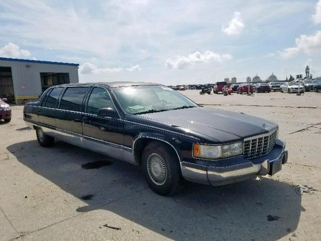 1G6DW52P4SR709717 - 1995 CADILLAC FLEETWOOD BLACK photo 1