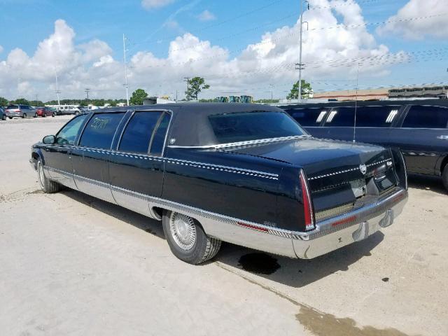 1G6DW52P4SR709717 - 1995 CADILLAC FLEETWOOD BLACK photo 3