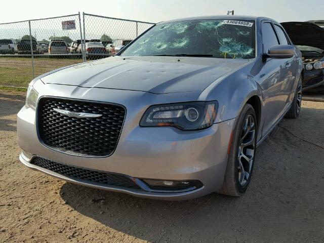 2C3CCABG3FH894122 - 2015 CHRYSLER 300 S SILVER photo 2