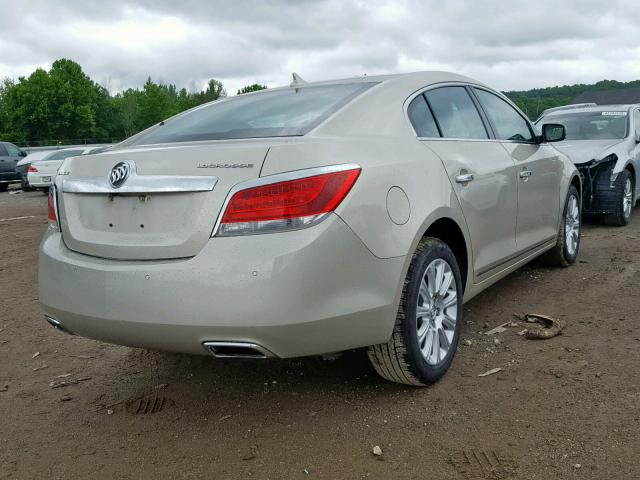 1G4GC5E37DF306245 - 2013 BUICK LACROSSE GOLD photo 4