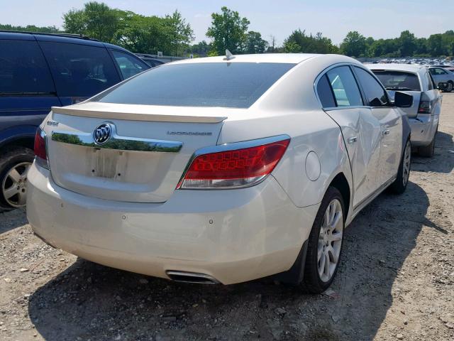 1G4GJ5E33CF125583 - 2012 BUICK LACROSSE T WHITE photo 4