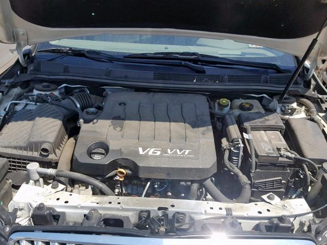 1G4GJ5E33CF125583 - 2012 BUICK LACROSSE T WHITE photo 7