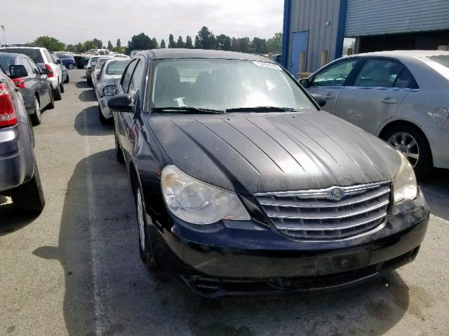 1C3LC46D99N565616 - 2009 CHRYSLER SEBRING LX BLACK photo 1