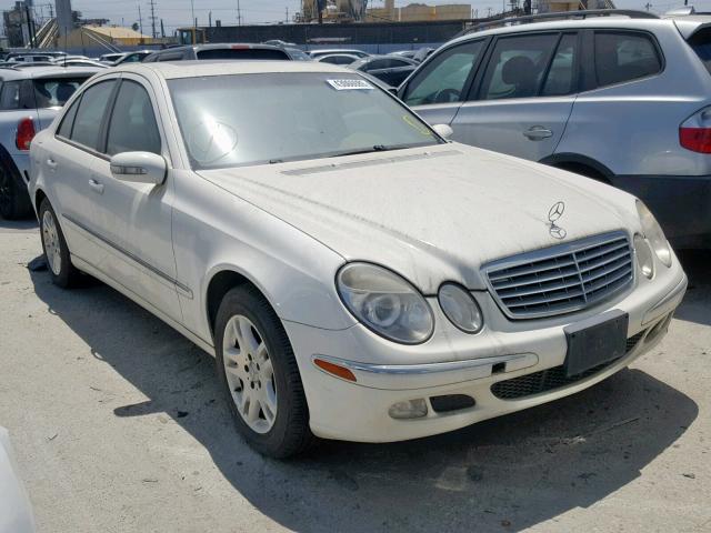 WDBUF65J34A551395 - 2004 MERCEDES-BENZ E 320 WHITE photo 1